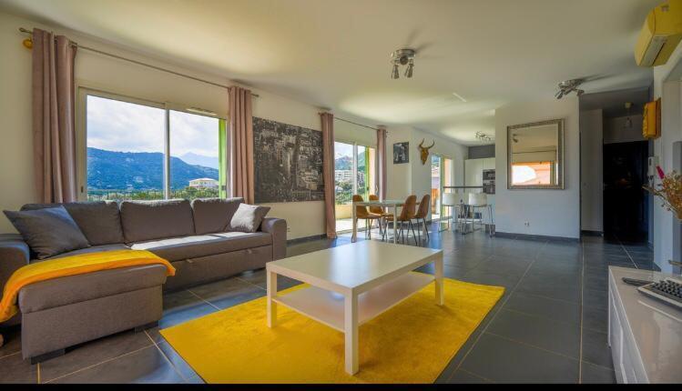 Chez Pasqua ! Appartement Spacieux Avec Terrasse 2 Chambres 6 Couchages En Rooftop LʼÎle-Rousse Εξωτερικό φωτογραφία